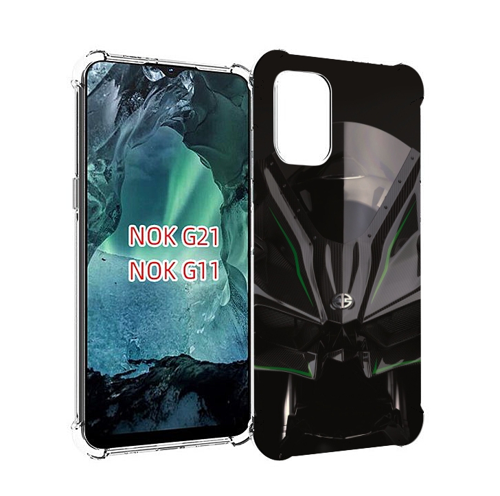 

Чехол Mypads Кавасаки Мото Для Nokia G11/G21, Прозрачный, Tocco