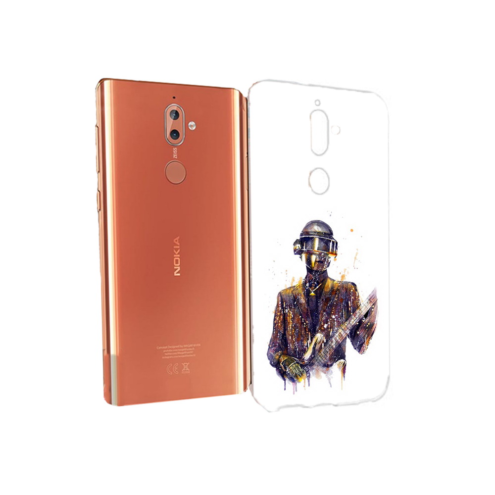 

Чехол MyPads Tocco для Nokia 9 космо-гитарист (PT126479.94.392), Прозрачный, Tocco