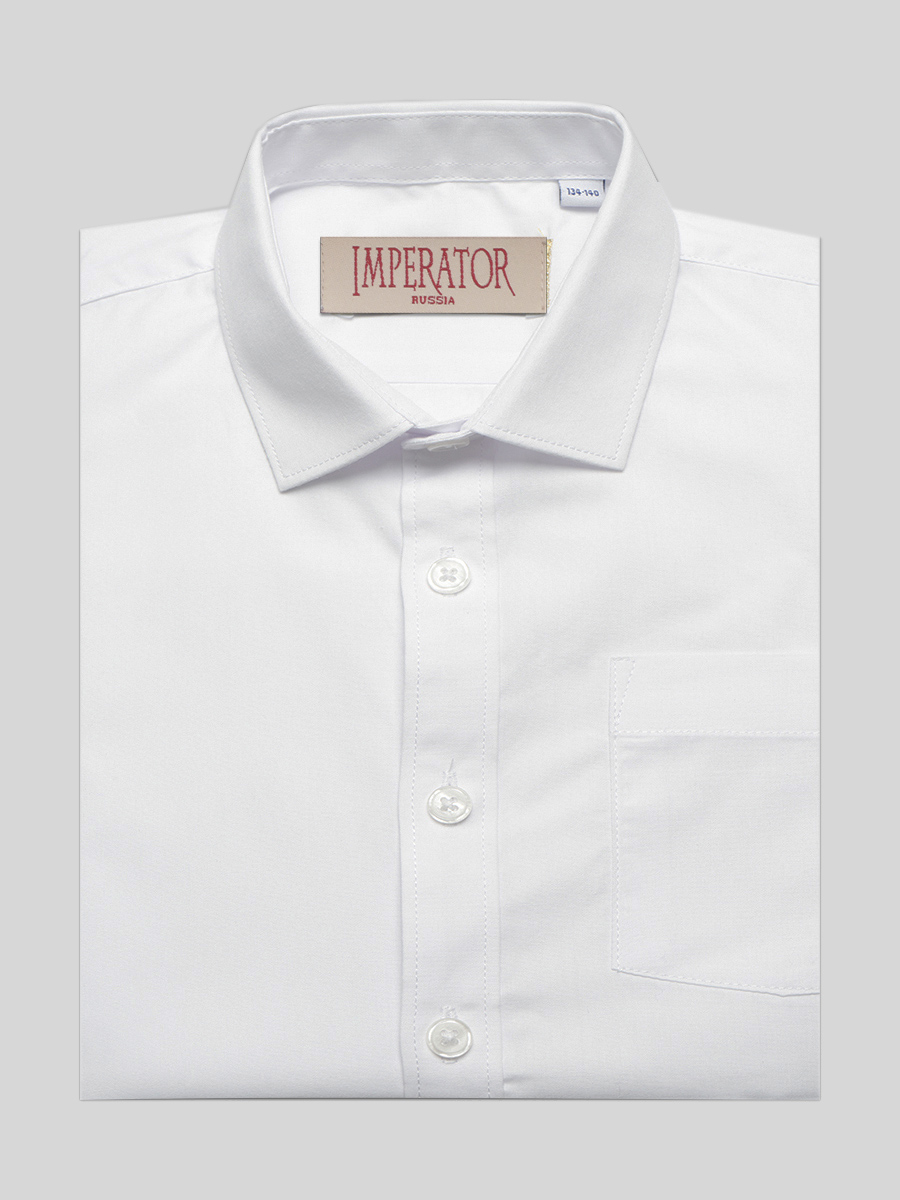 Рубашка детская Imperator PT2000-k, белый, 104
