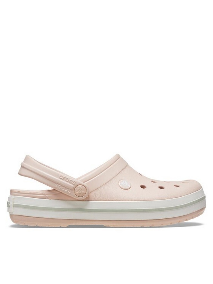 Сабо женские Crocs Crocband 11016 розовые 38.5 EU розовый