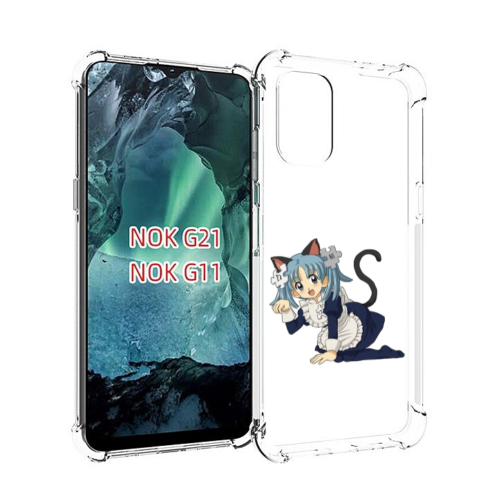 

Чехол Mypads Аниме3 Для Nokia G11/G21, Прозрачный, Tocco