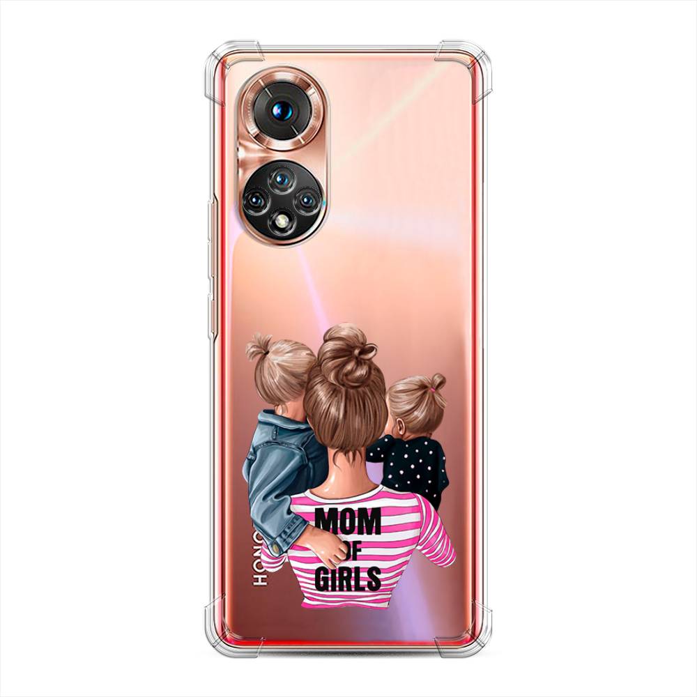 

Чехол Awog на Honor 50 "Mom of Girls", Синий;розовый;черный, 6105451-1