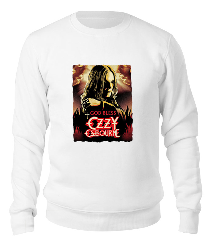 

Свитшот унисекс Printio Ozzy osbourne белый XS, Ozzy osbourne