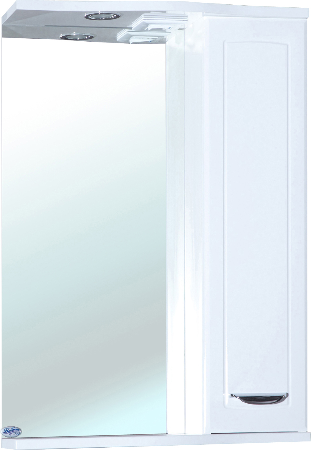 

Bellezza Зеркало-шкаф Bellezza Классик 50 R, Белый, Классик