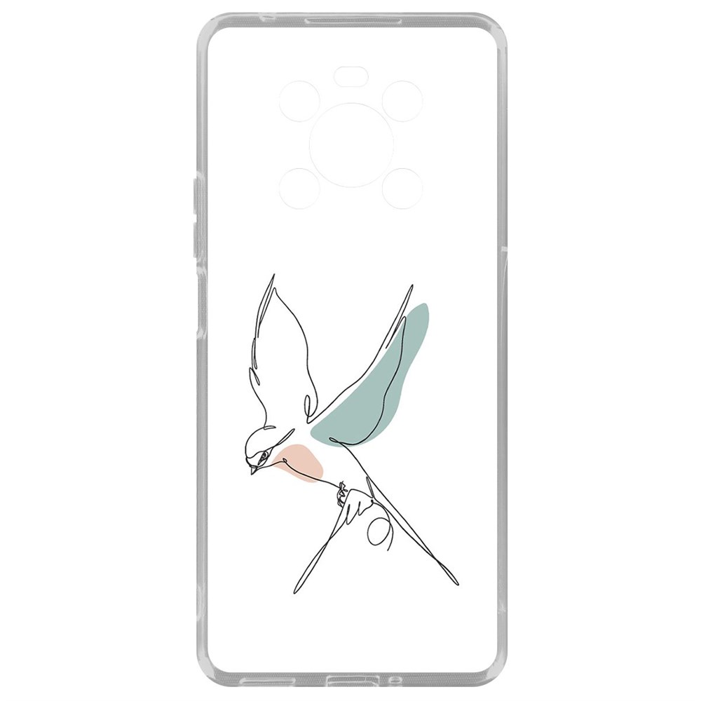

Чехол Полет для Honor X9, Прозрачный