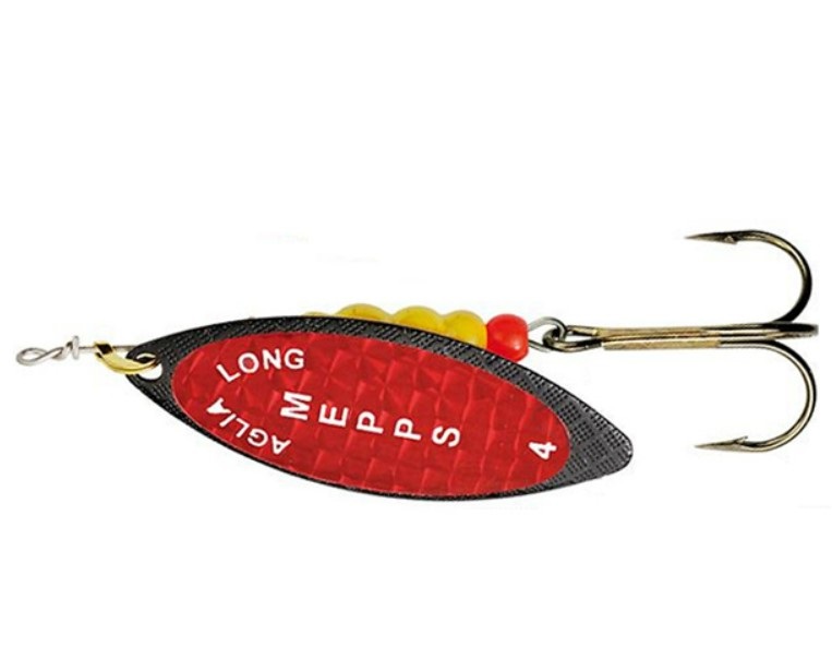 

Блесна вращающаяся Mepps Aglia Long Redbo 4 Black, Черный