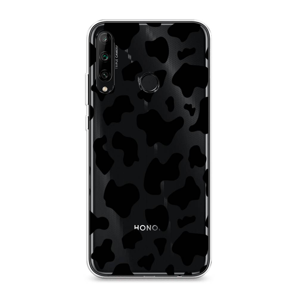 

Чехол Awog на Honor 9C "Пятна коровы черные", Черный, 612550-2