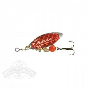 

Блесна вращающаяся Mepps Aglia Long Redbo 0 Silver