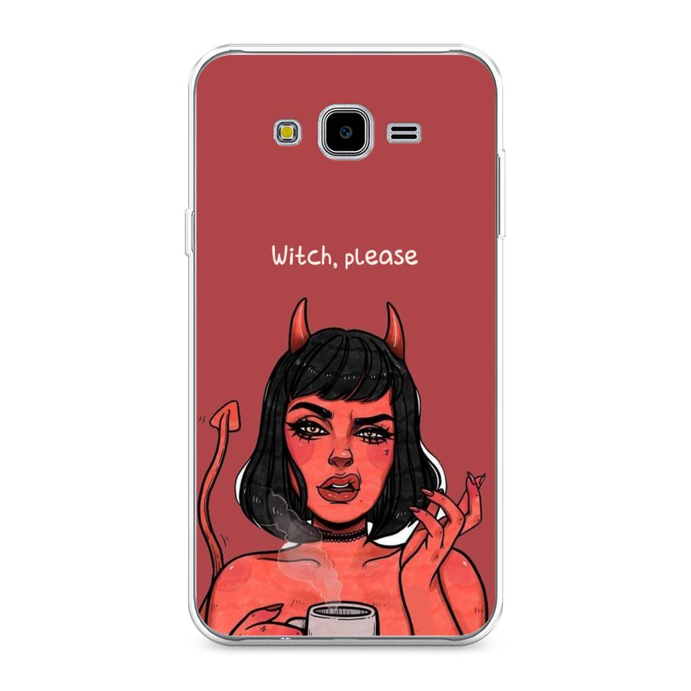 фото Чехол awog "evil girl" для samsung galaxy j7 neo