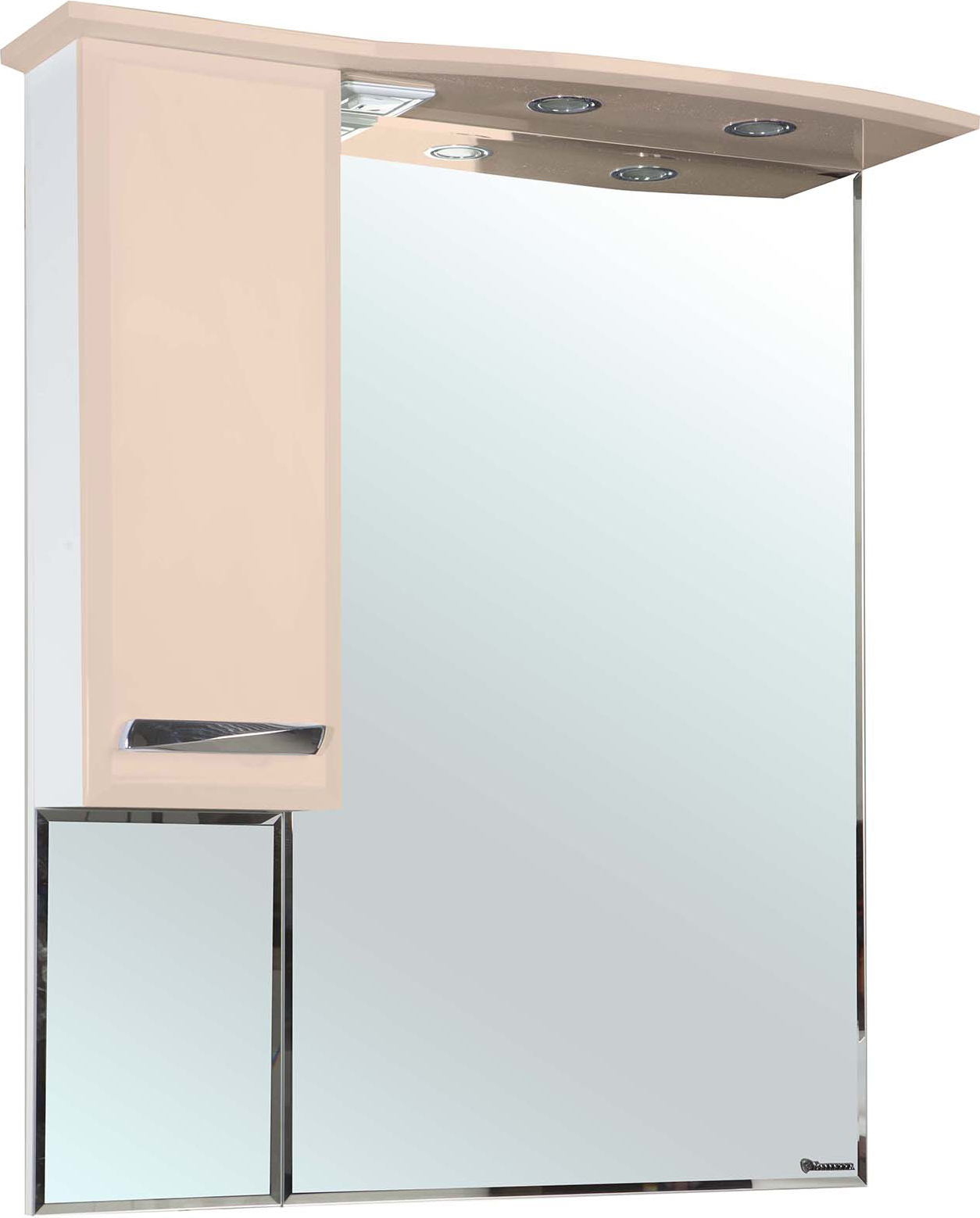 фото Bellezza зеркало-шкаф bellezza балтика 90 l бежевый