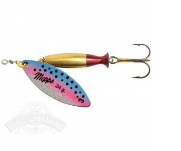 

Блесна вращающаяся Mepps Aglia Long Heavy 1 Silver/Rainbo