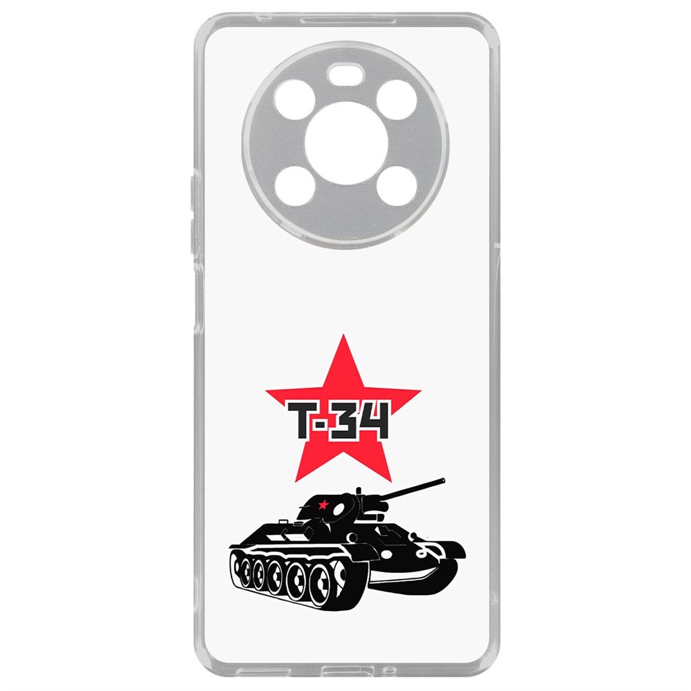 

Чехол Т-34 для Honor X9, Прозрачный