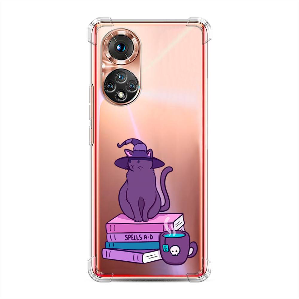 

Чехол Awog на Honor 50 "Magic Cat", Розовый, 6105451-1