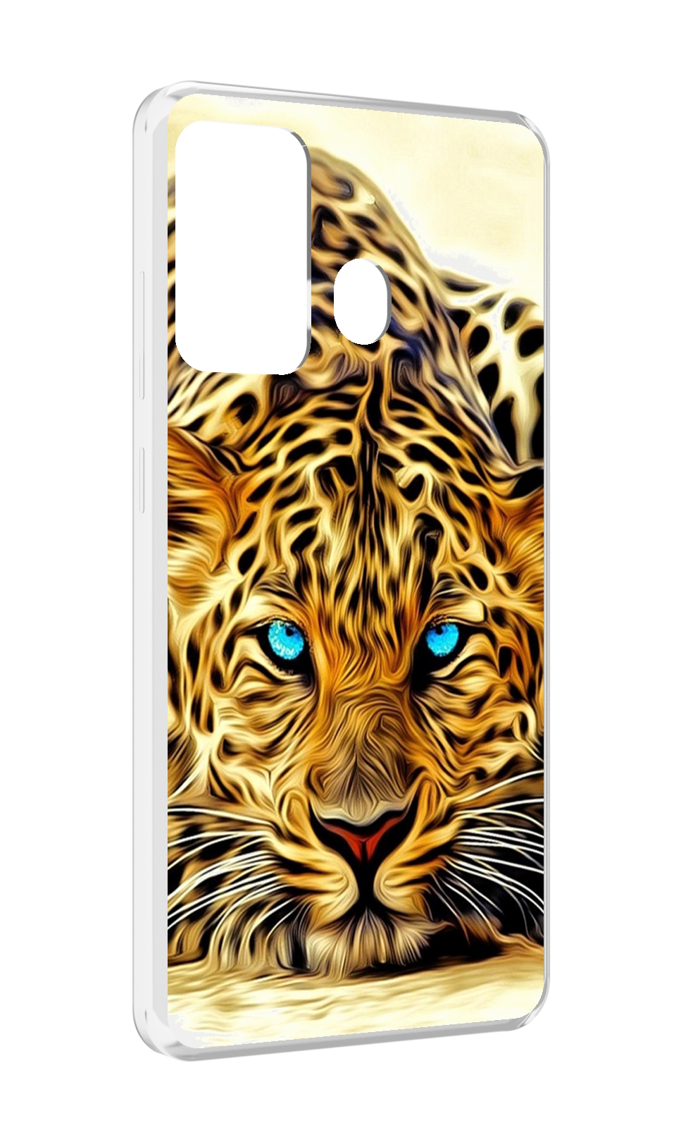 

Чехол MyPads Голубоглазый-гепард для ITEL A27 / ITEL P17, Прозрачный, Tocco