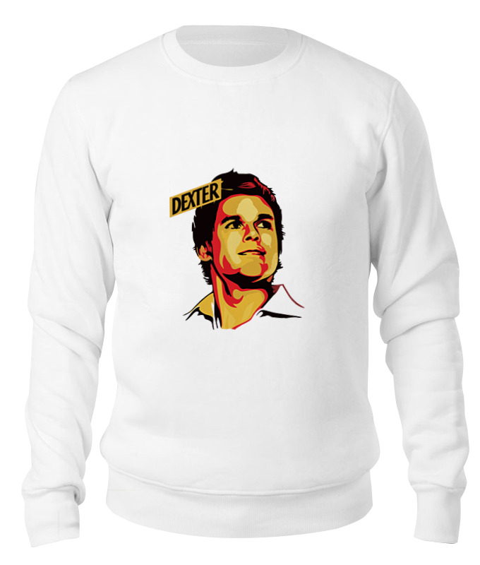 

Свитшот унисекс Printio Dexter белый XS, Dexter