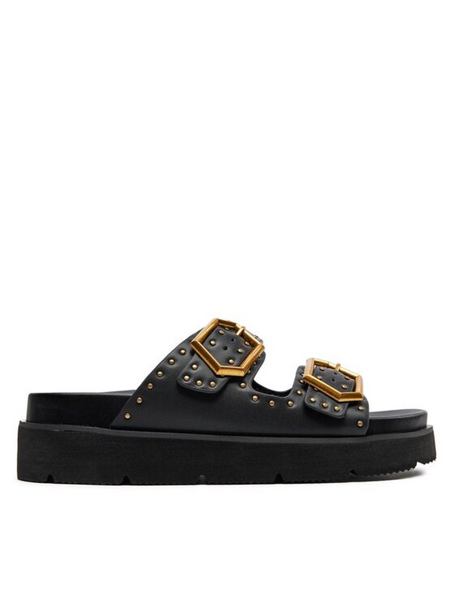 

Сабо женские Pepe Jeans London Pola Studs PLS90662 черные 36 EU, Черный, Pola Studs PLS90662