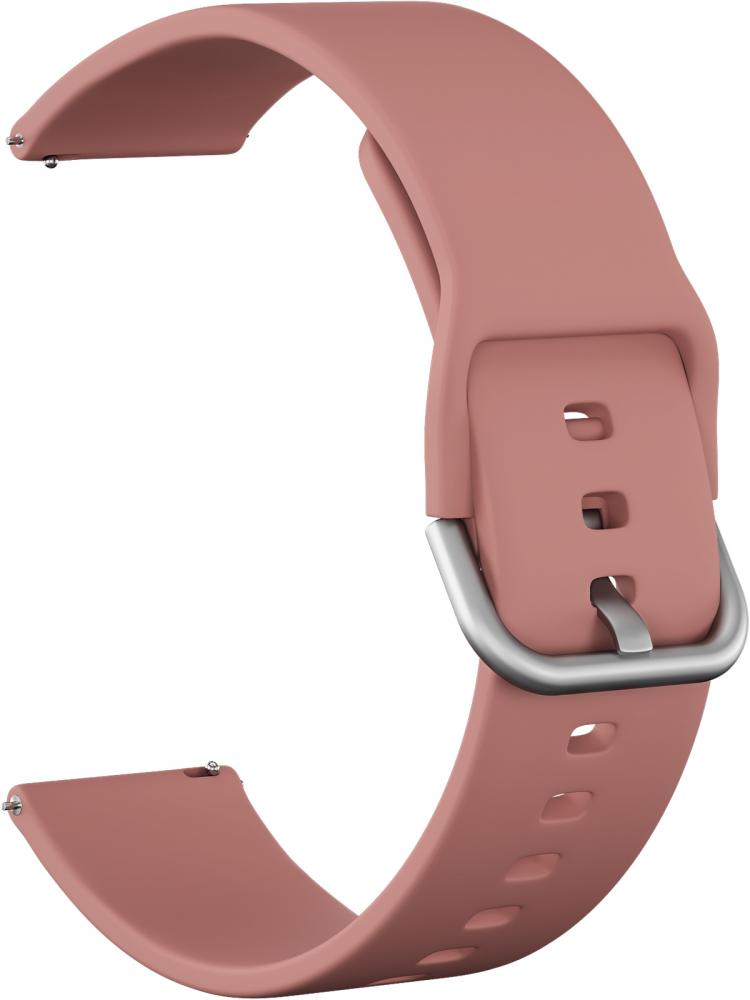 

Ремешок силиконовый GSMIN Sport Line 20 для Samsung Galaxy Watch3 41мм (Розовый)