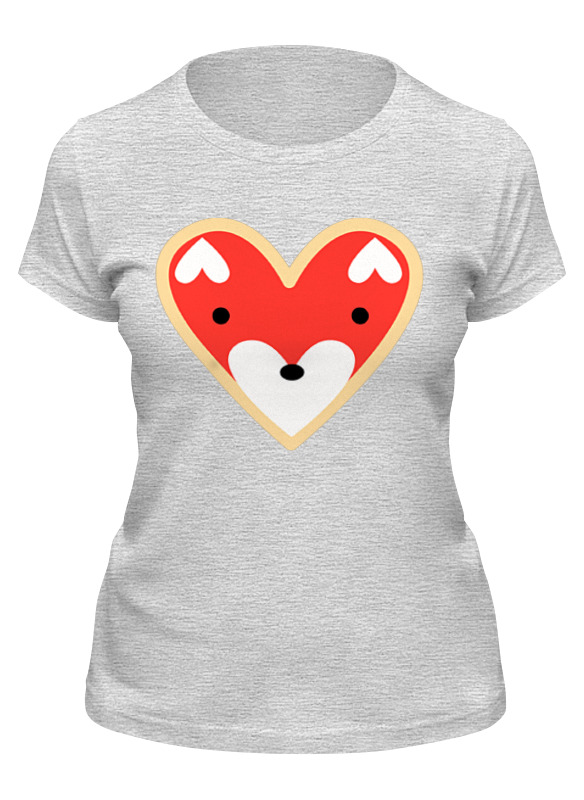 

Худи мужское Printio Лисичка серое L, Серый, Лисичка