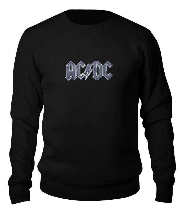 

свитшот унисекс Printio Ac/dc черный XL, Ac/dc