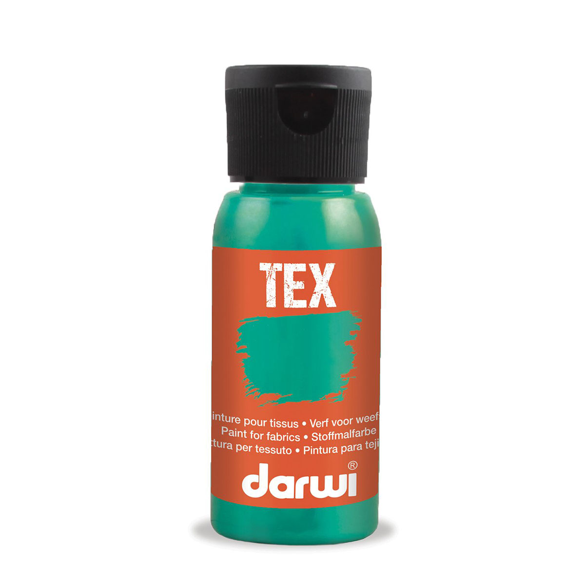 фото Краска для ткани darwi tex, 50 мл 640 зеленая мята