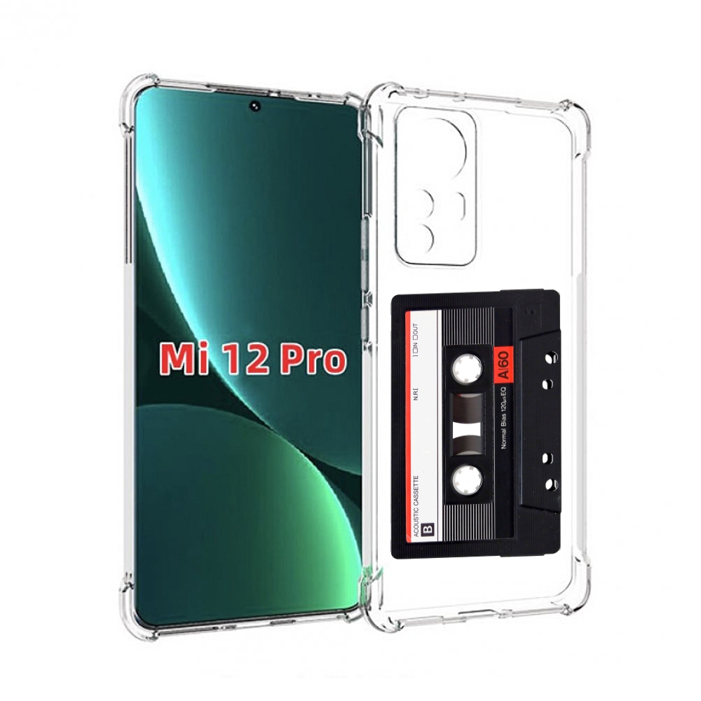 

Чехол MyPads касета для Xiaomi 12S Pro, Прозрачный, Tocco
