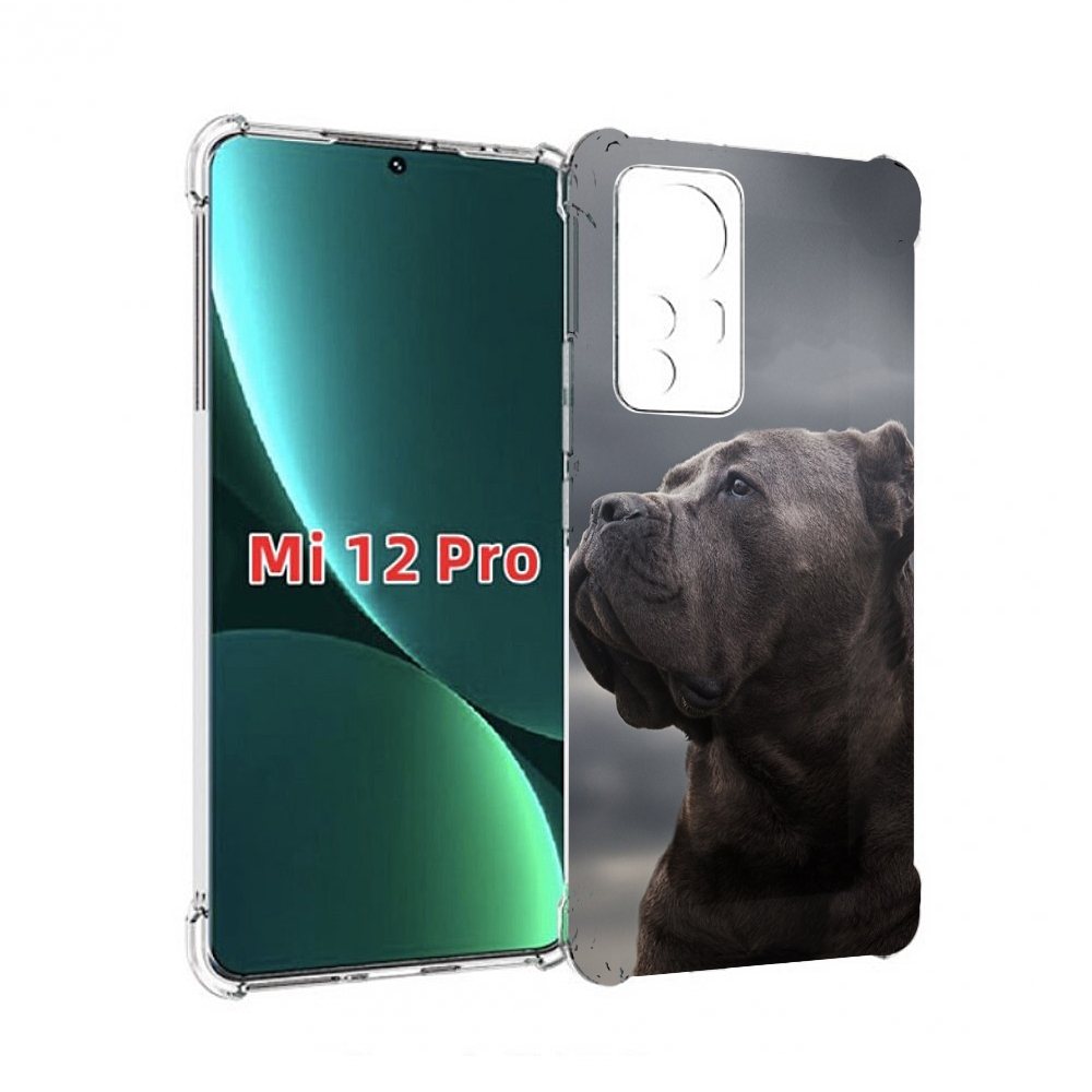 

Чехол MyPads кане корсо для Xiaomi 12S Pro, Прозрачный, Tocco