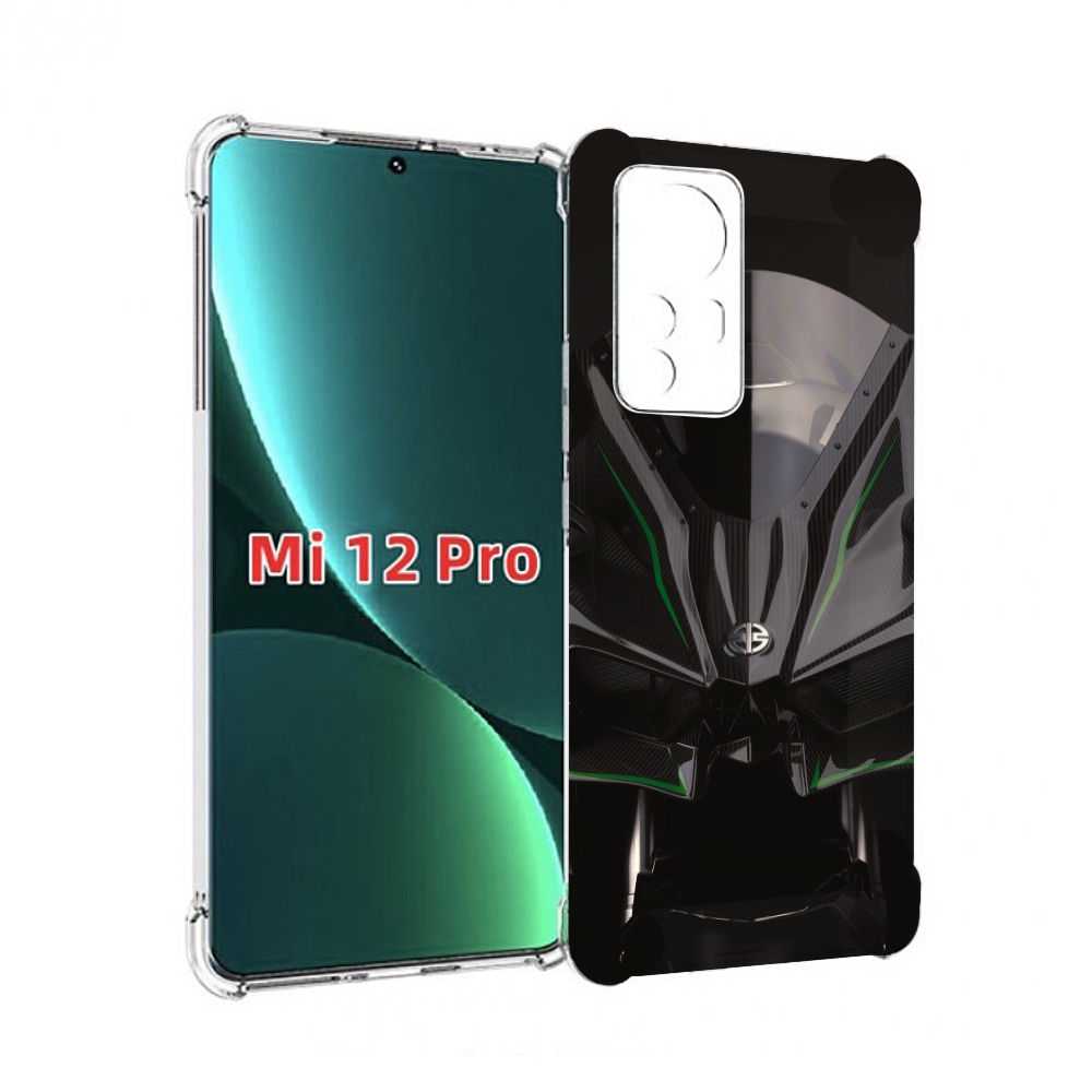 

Чехол MyPads кавасаки мото для Xiaomi 12S Pro, Прозрачный, Tocco