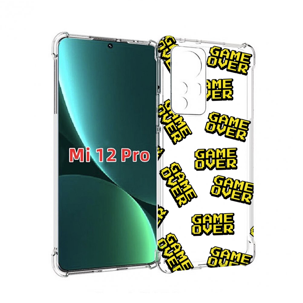 

Чехол MyPads игра-окончена для Xiaomi 12S Pro, Прозрачный, Tocco