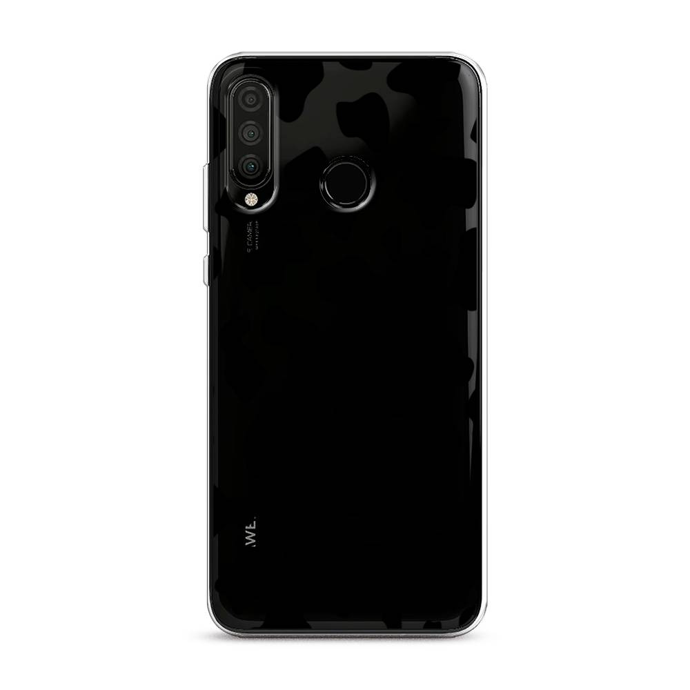 

Чехол Awog на Honor 20S "Пятна коровы черные", Черный, 610750-2