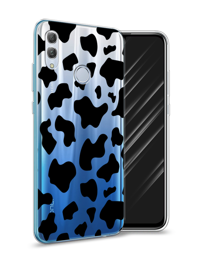 

Чехол Awog на Honor 10 Lite "Пятна коровы черные", Черный, 67550-2