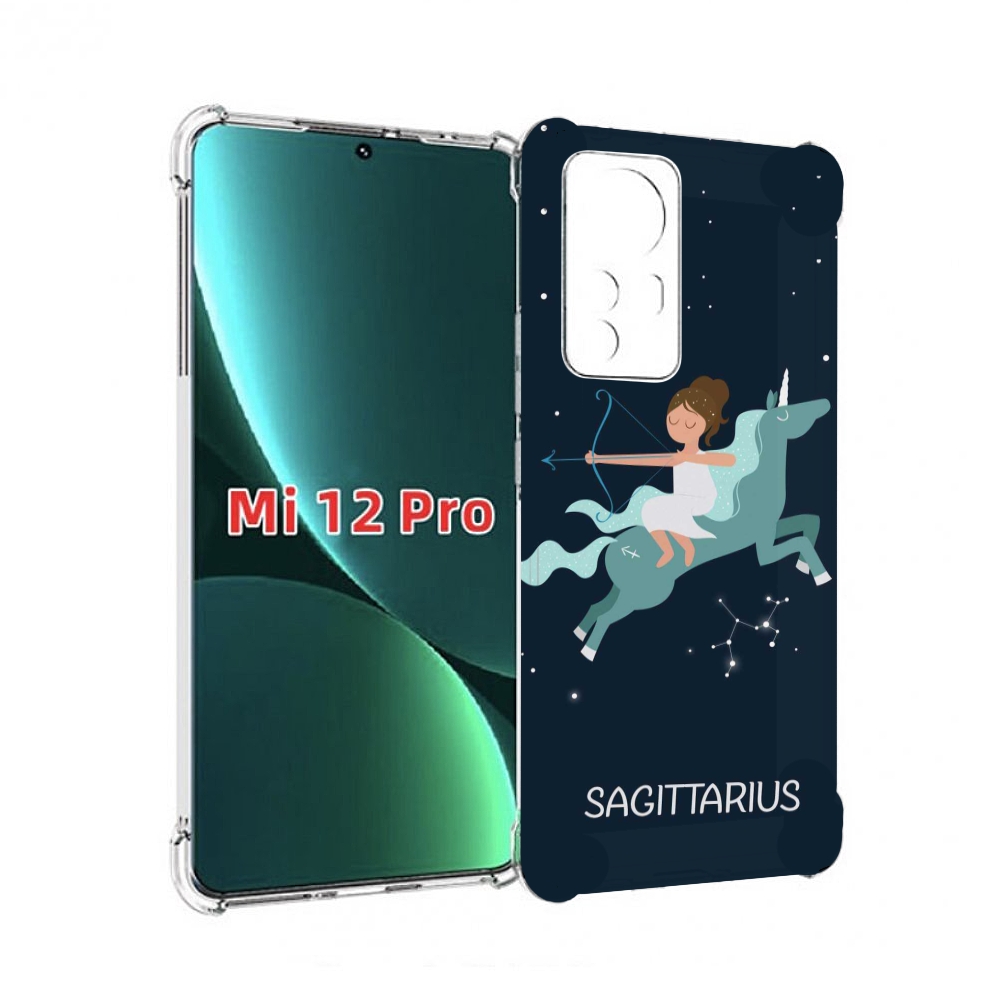 

Чехол MyPads знак зодиака стрелец 5 для Xiaomi 12S Pro, Прозрачный, Tocco