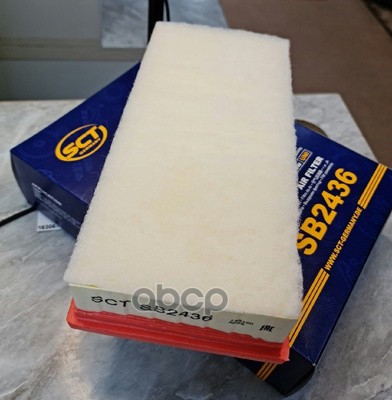 

SCT GERMANY SB2436 Воздушный фильтр SB2436 LADA X-RAY. VESTA 1.6. 1.8 19-