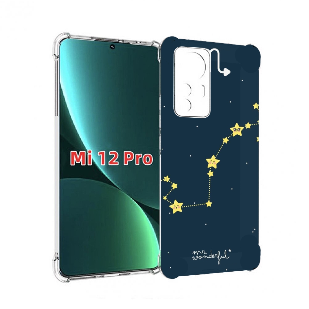 

Чехол MyPads знак зодиака скорпион 1 для Xiaomi 12S Pro, Прозрачный, Tocco