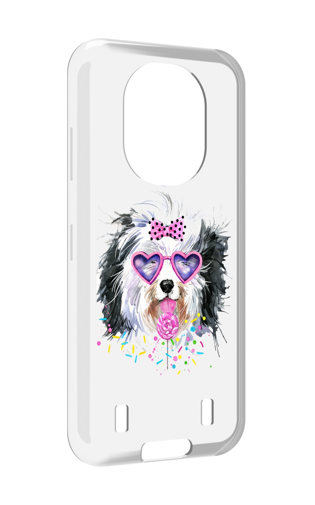 

Чехол MyPads пушистик для Oukitel WP16, Прозрачный, Tocco