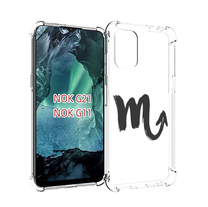 

Чехол Mypads Знак-Зодиака-Скорпион-7 Для Nokia G11/G21, Прозрачный, Tocco