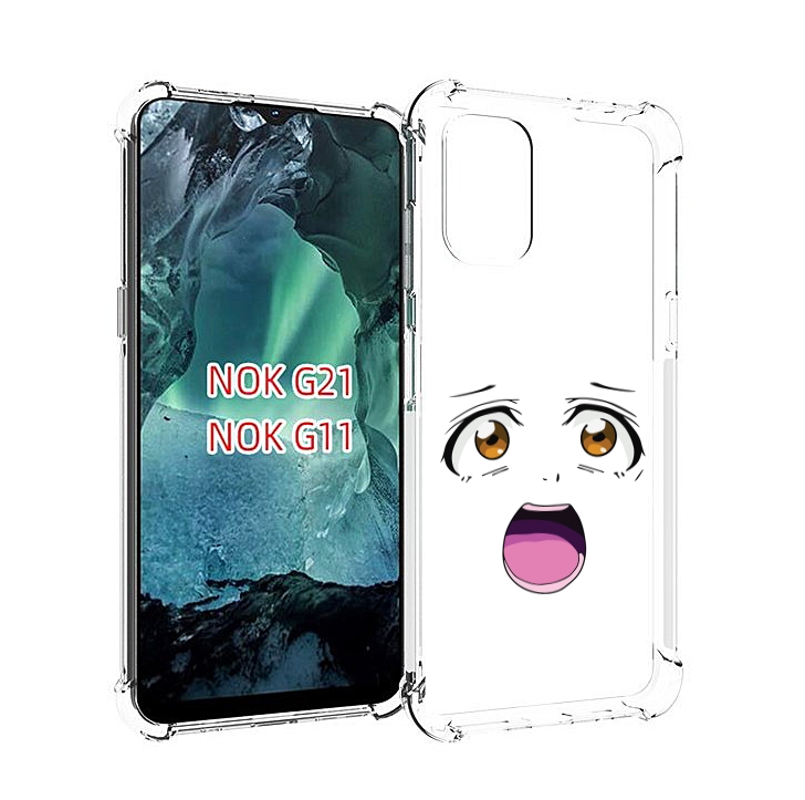 

Чехол Mypads Аниме Лицао Для Nokia G11/G21, Прозрачный, Tocco