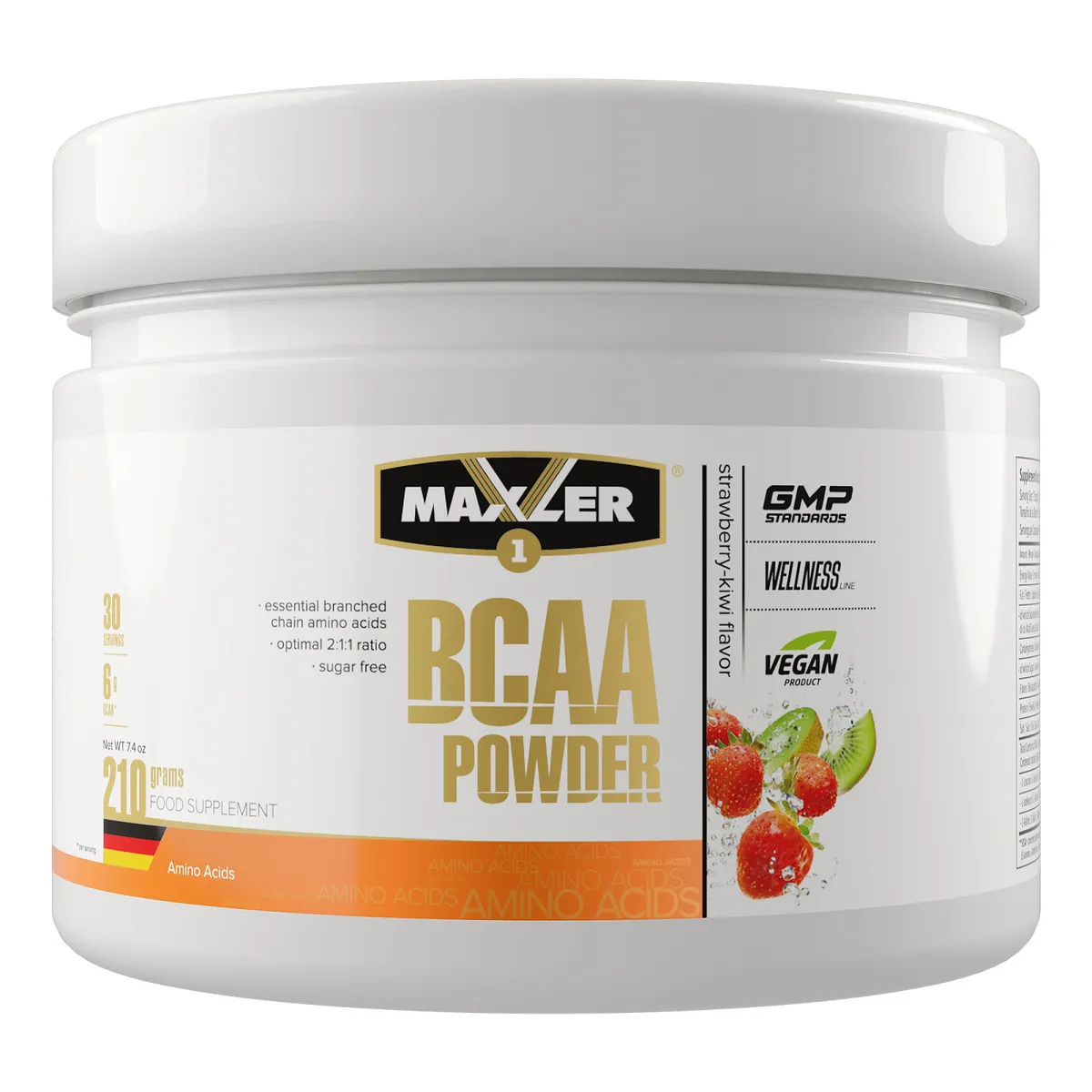 Maxler BCAA 4:1:1 Xplode powder 210 г, клубника-киви