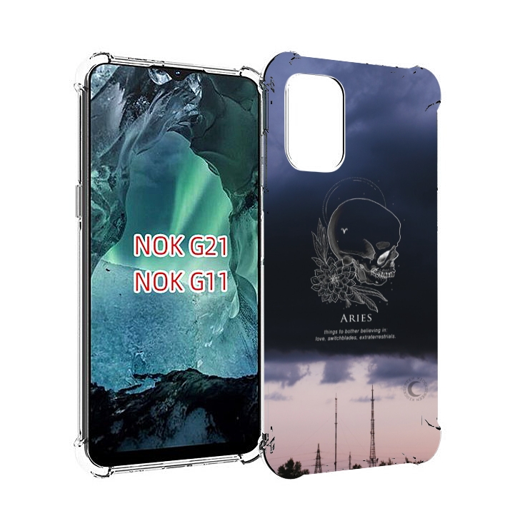 

Чехол MyPads знак-зодиака-овен-4 для Nokia G11 / G21, Прозрачный, Tocco