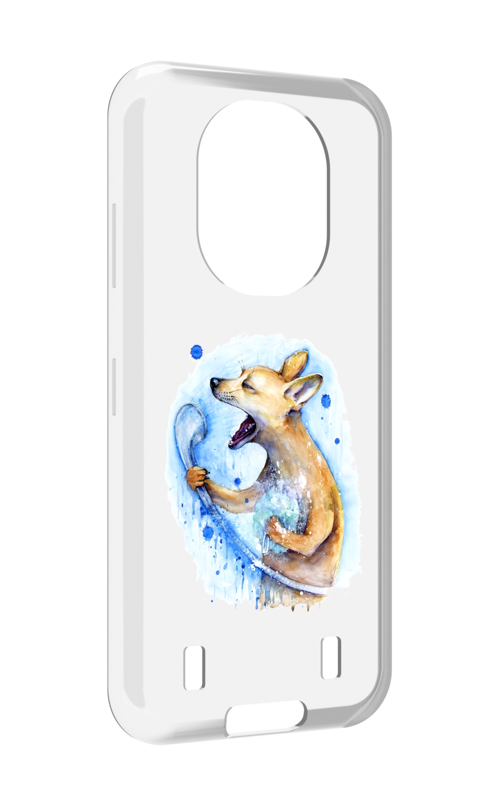 

Чехол MyPads пение в душе для Oukitel WP16, Прозрачный, Tocco