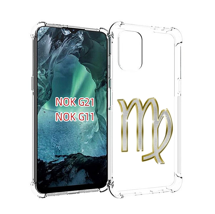 

Чехол Mypads Знак-Зодиака-Дева-6 Для Nokia G11/G21, Прозрачный, Tocco