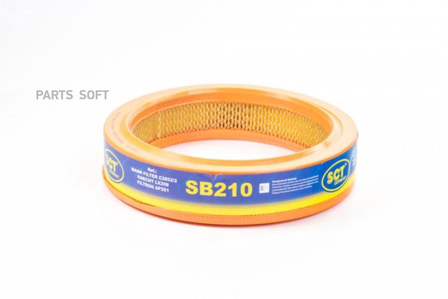 

SCT GERMANY SB 210 Воздушный фильтр SB210 AUDI 80. 100. WV GOLF. PASSAT 81-