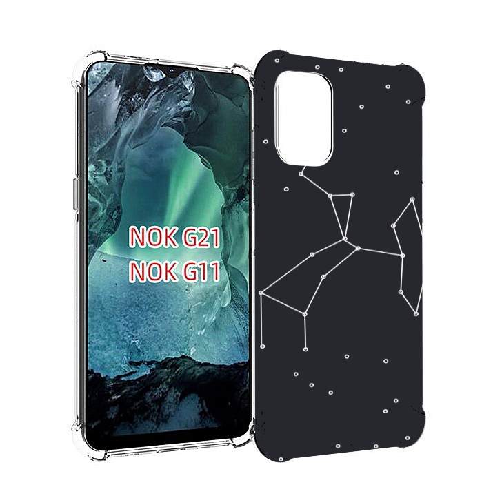 

Чехол Mypads Знак Зодиака Стрелец 6 Для Nokia G11/G21, Прозрачный, Tocco