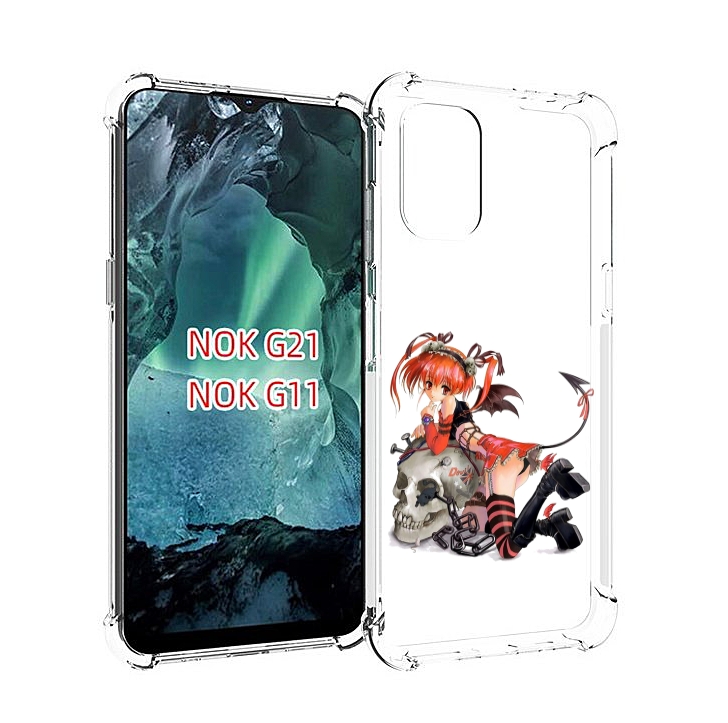 

Чехол Mypads Аниме Для Nokia G11/G21, Прозрачный, Tocco