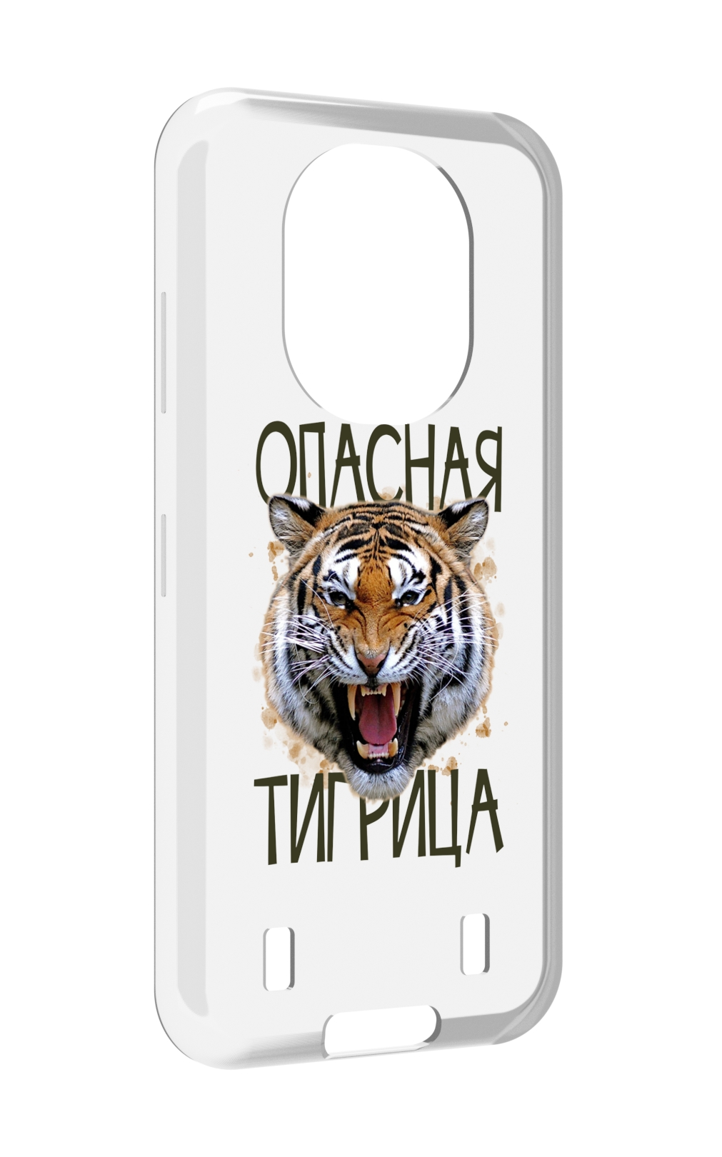 

Чехол MyPads опасная тигрица для Oukitel WP16, Прозрачный, Tocco