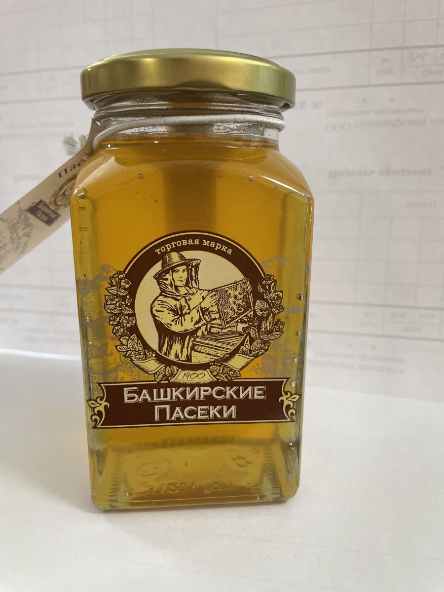 

Мед Башкирские пасеки липовый 400 гр, мед Башкирские пасеки