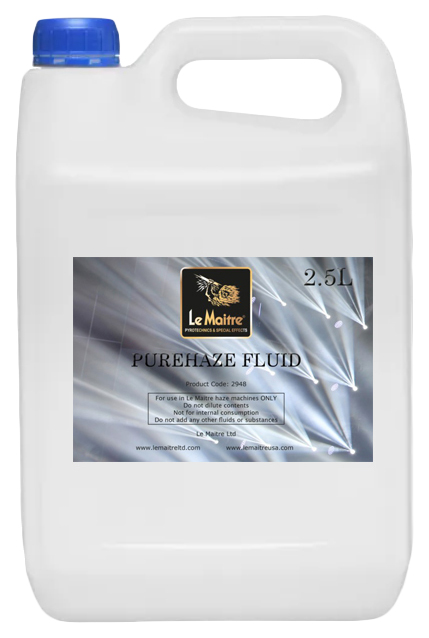 

Жидкость для генератора тумана Le Maitre PUREHAZE FLUID 2.5L ex- NEUTRON HAZER FLUID 2.5L, PUREHAZE FLUID 2.5L ex- NEUTRON HAZER FLUID 2.5L