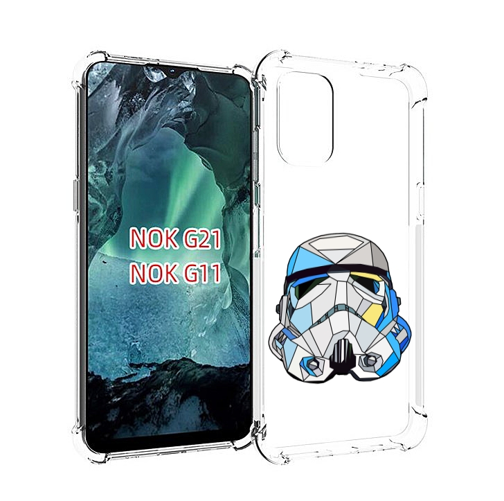 

Чехол Mypads Star Wars Дарт Вейдер Для Nokia G11/G21, Прозрачный, Tocco