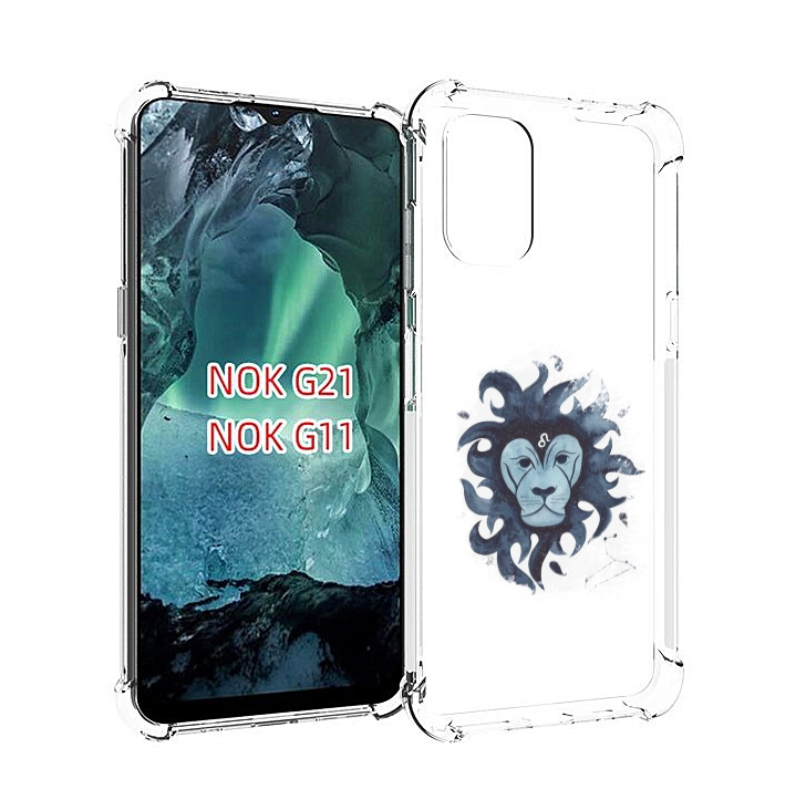 

Чехол Mypads Знак Зодиака Лев 5 Для Nokia G11/G21, Прозрачный, Tocco