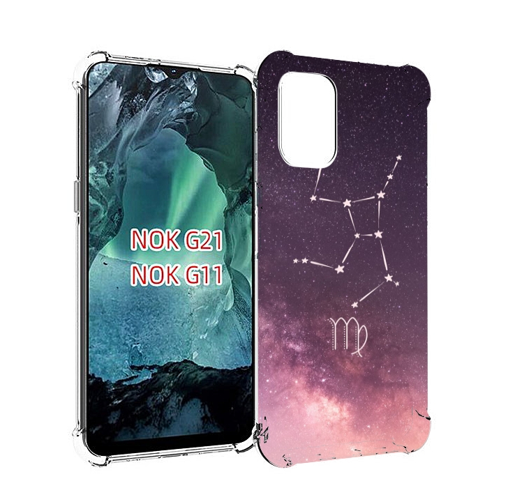 

Чехол Mypads Знак Зодиака Дева 4 Для Nokia G11/G21, Прозрачный, Tocco