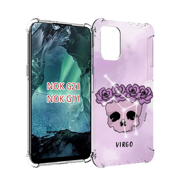 

Чехол Mypads Знак Зодиака Дева 2 Для Nokia G11/G21, Прозрачный, Tocco